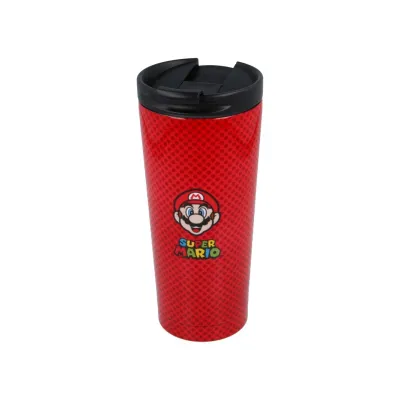 Luxusný nerezový termohrnček na horúce nápoje SUPER MARIO, 425ml, 00382 Luxusný nerezový termohrnček na horúce nápoje SUPER MARIO, 425ml, 00382