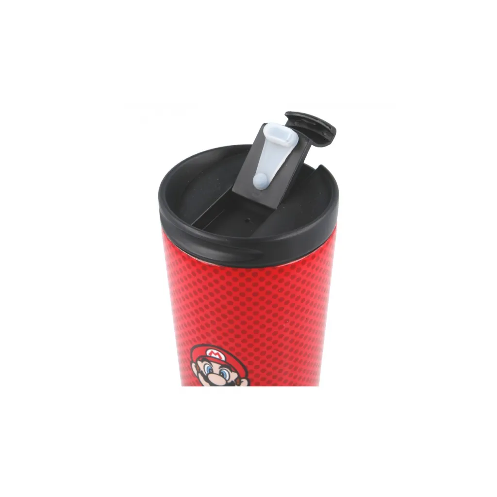 Luxusný nerezový termohrnček na horúce nápoje SUPER MARIO, 425ml, 00382
