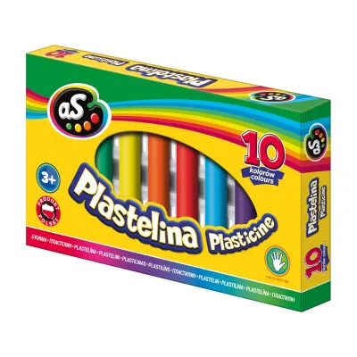 AS Školská plastelína 10 farieb, 303219002 AS Školská plastelína 10 farieb, 303219002