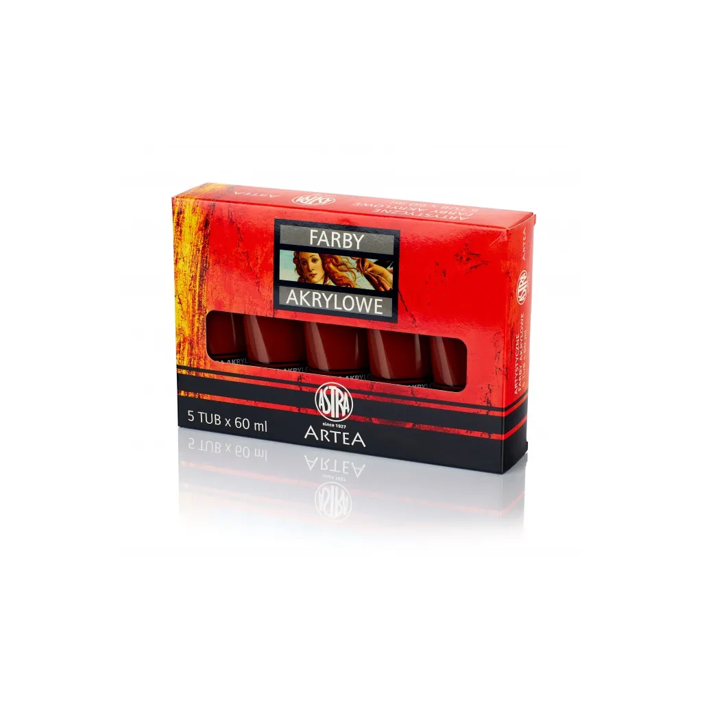 ARTEA Akrylová barva Profi 60ml, Burnt Sienna / Okrová Spálená, 83410934