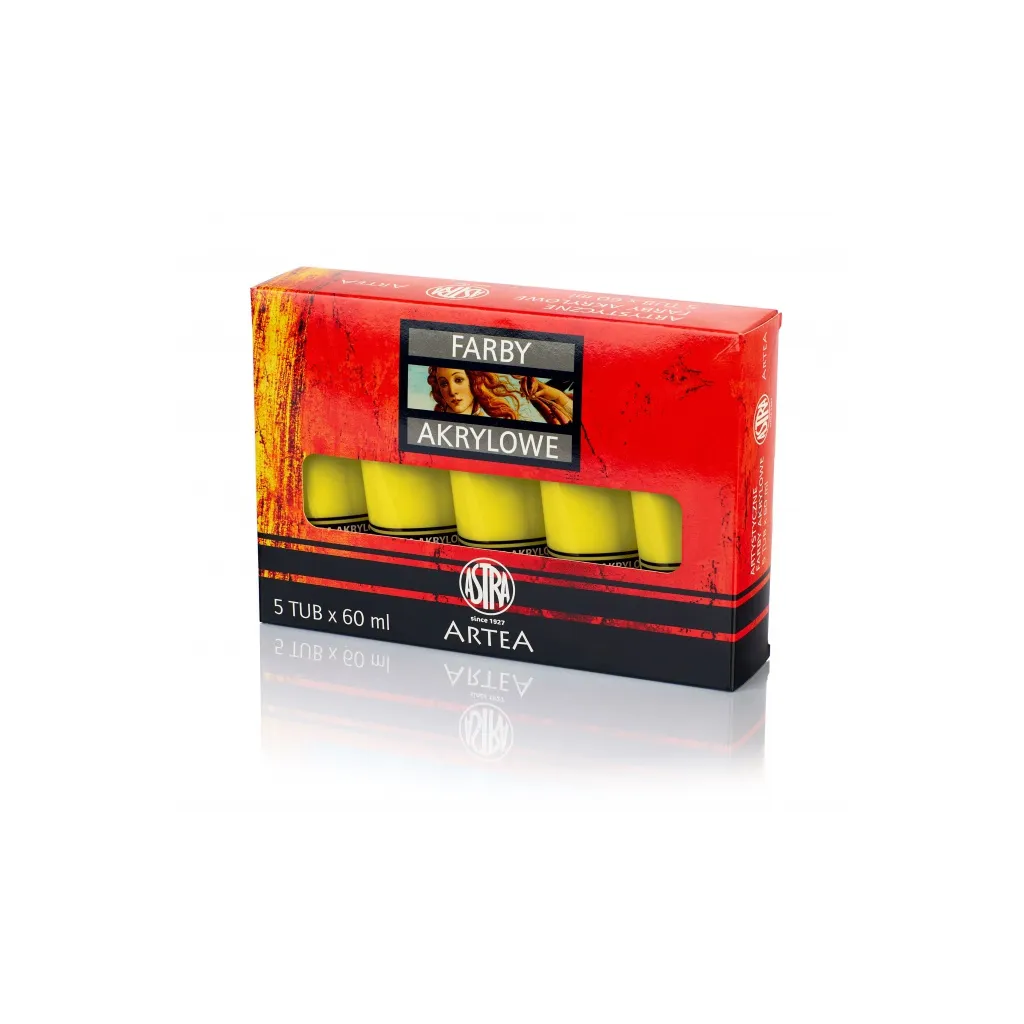 ARTEA Akrylová barva Profi 60ml, Cadmium Lemon / Kadmiová Žlutá Citronová, 83410928