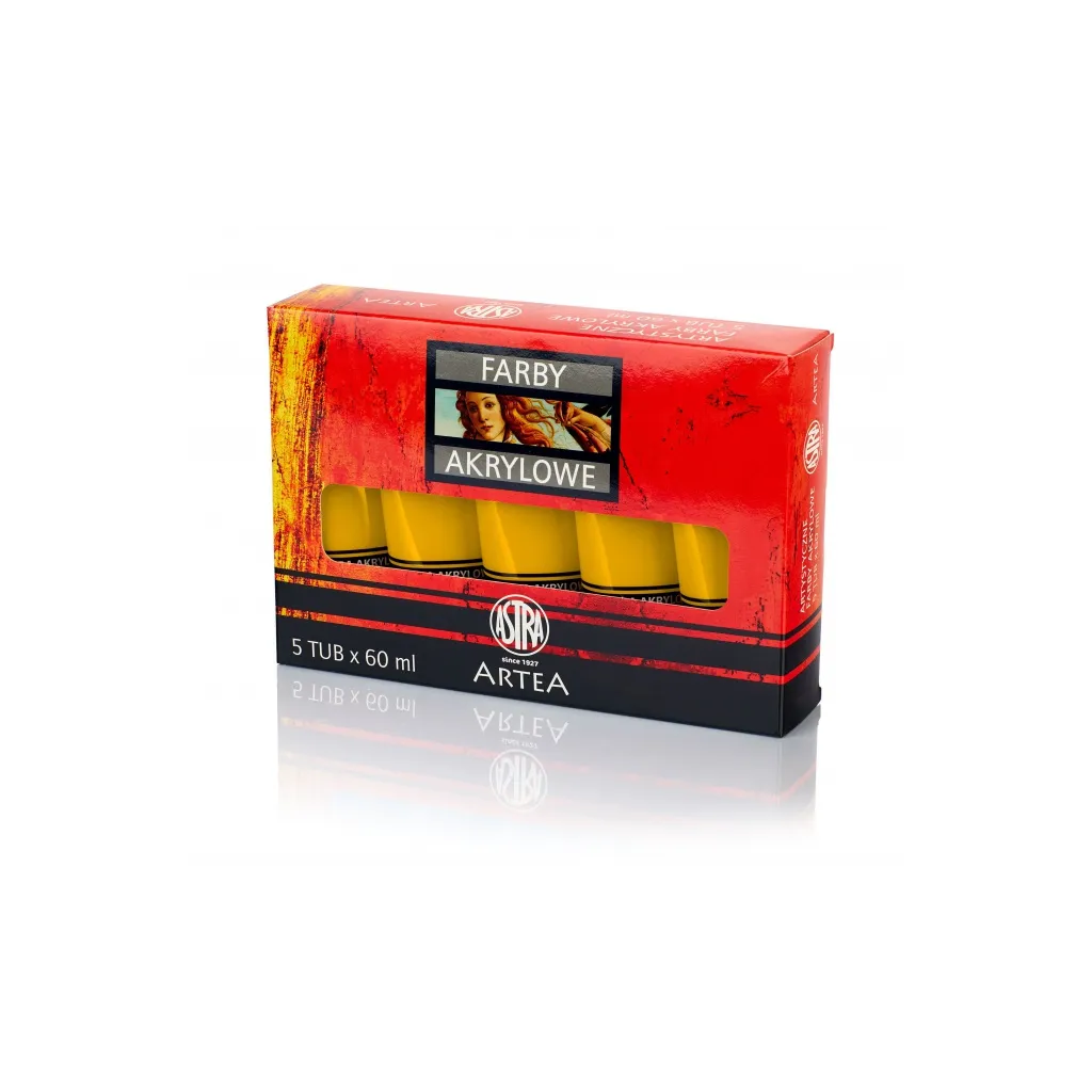 ARTEA Akrylová farba Profi 60ml, Cadmium Light Yellow / Kadmiová Žltá, 83410932