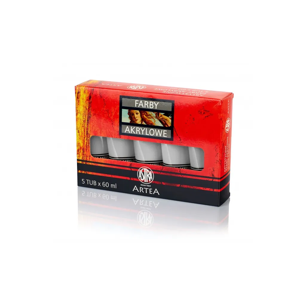 ARTEA Akrylová barva Profi 60ml, Silver / Stříbrná, 309115002