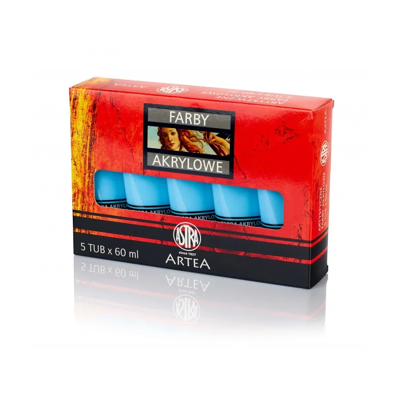ARTEA Akrylová barva Profi 60ml, Aquamarine / Akvamarínová Modrá, 309118008 ARTEA Akrylová barva Profi 60ml, Aquamarine / Akvamarínová Modrá, 309118008