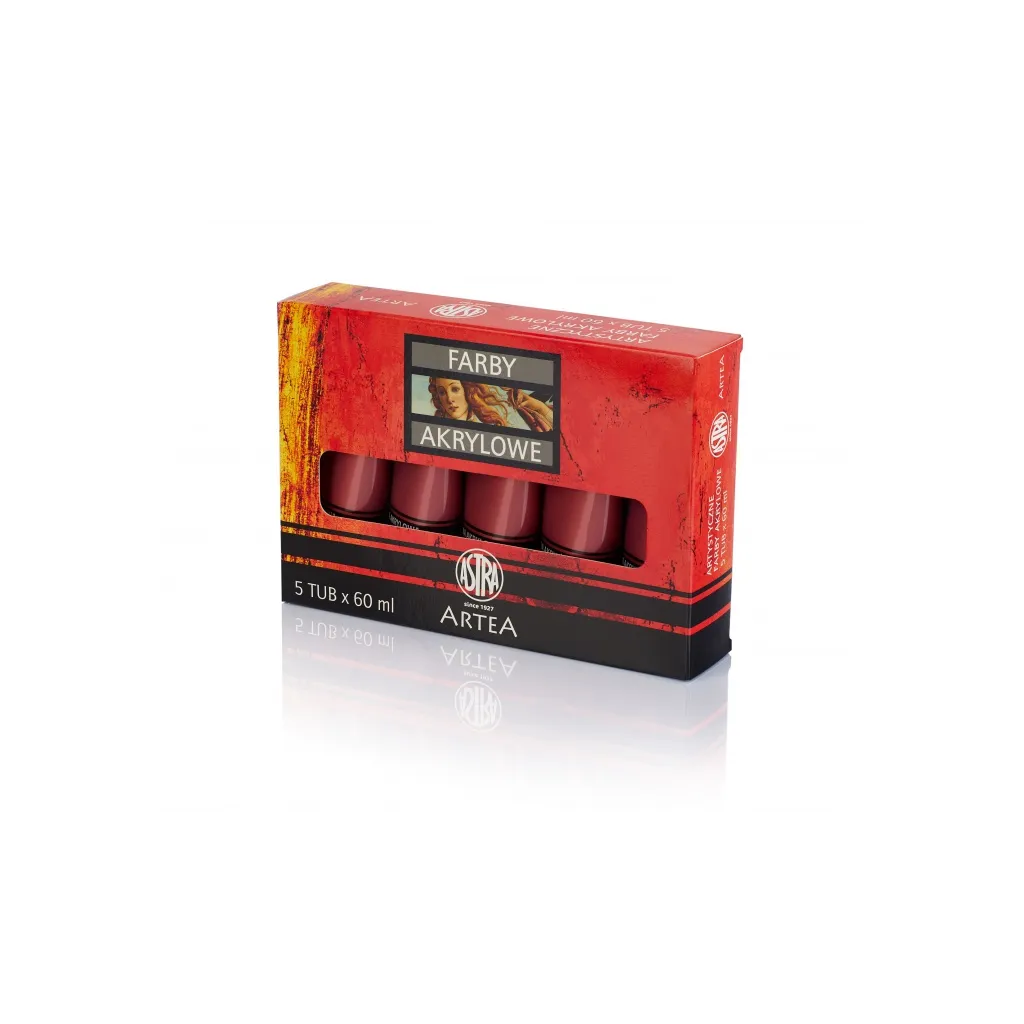 ARTEA Akrylová barva Profi 60ml, Mahogany Red / Mahagonová Červená, 309118010