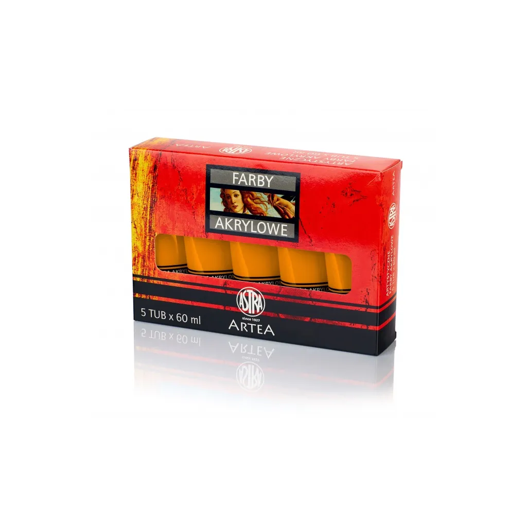 ARTEA Akrylová barva Profi 60ml, Cadmium Deep Yellow / Kadmiová Žlutá Tmavá, 83410933