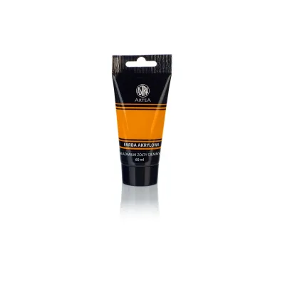 ARTEA Akrylová barva Profi 60ml, Cadmium Deep Yellow / Kadmiová Žlutá Tmavá, 83410933