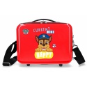 PAW PATROL Red, ABS Cestovní kosmetický kufřík, 21x29x15cm, 9L, 2193922