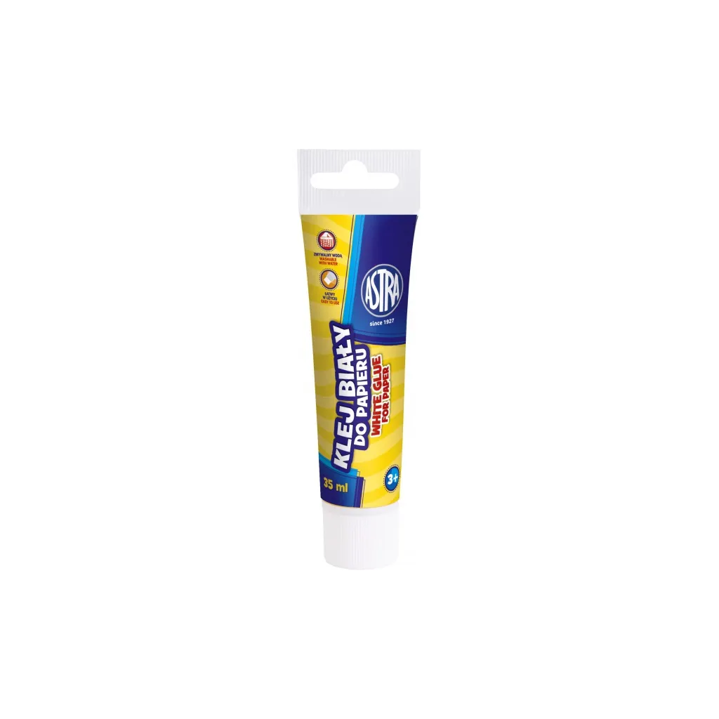 ASTRA Polotekuté bílé lepidlo na papír 45ml, 83467901