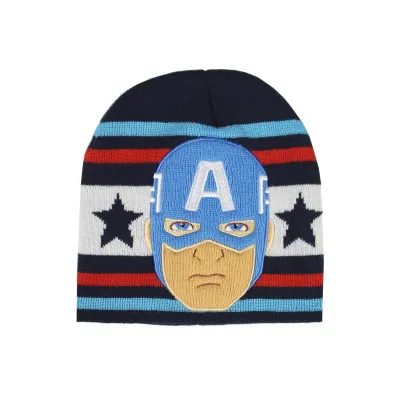Dětská zimní čepice s aplikacemi AVENGERS, 2200005890 Dětská zimní čepice s aplikacemi AVENGERS, 2200005890