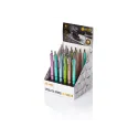 ZENITH 7 Pastel, Guľôčkové pero 0,8mm, modré, ergonomické, mix farieb, stojan, 4072010