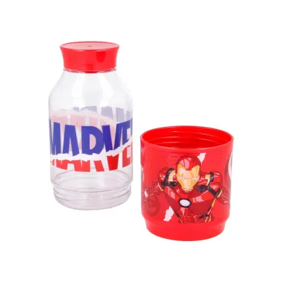 Plastová láhev 2v1 AVENGERS Snack, 57737 Plastová láhev 2v1 AVENGERS Snack, 57737