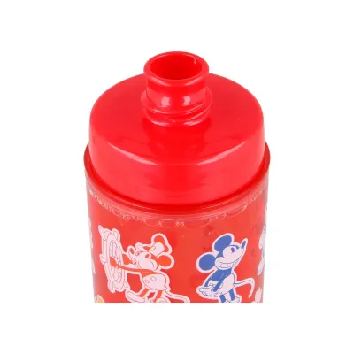 Plastová fľaša s dvojitým plášťom s trblietkami MICKEY MOUSE, 370ml, 60121 Plastová fľaša s dvojitým plášťom s trblietkami MICKEY MOUSE, 370ml, 60121