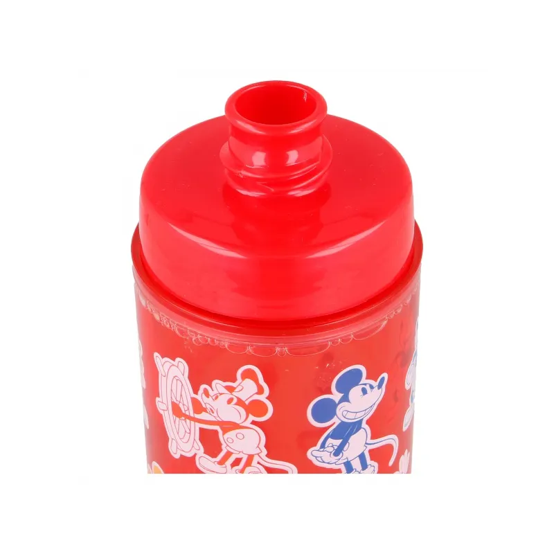 Plastová láhev s dvojitým pláštěm se třpytkami MICKEY MOUSE, 370ml, 60121