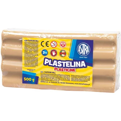 ASTRA Plastelína 500g Tělová, 303117004