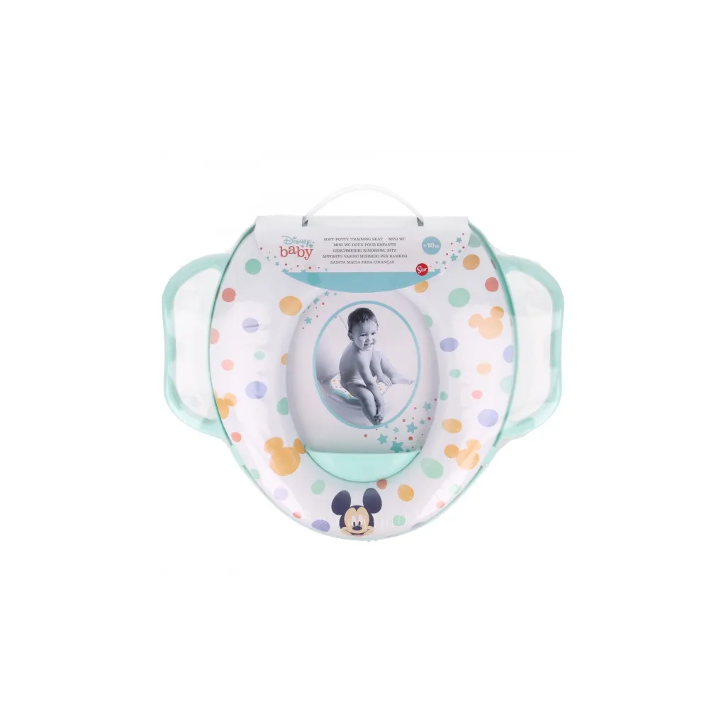 Redukcia na WC s držadlami - Soft  MICKEY MOUSE, 13071
