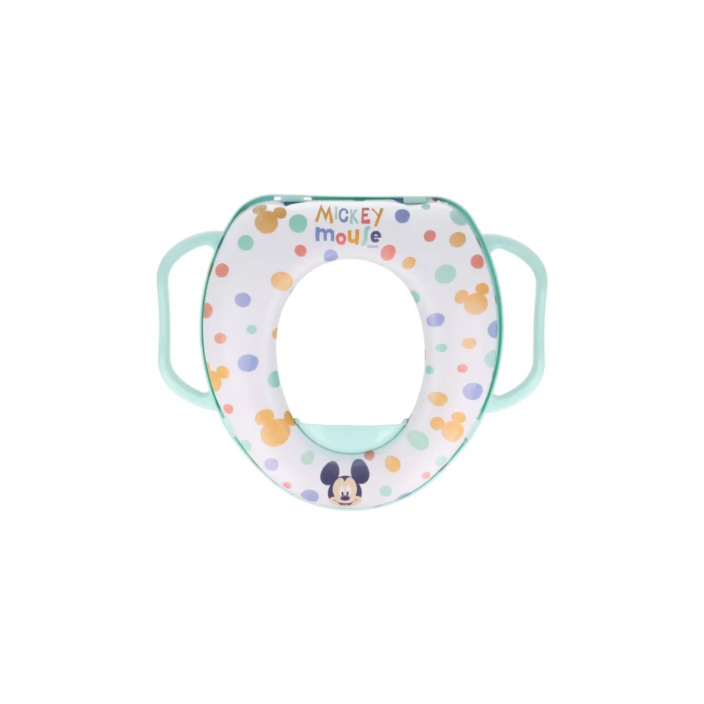 Redukcia na WC s držadlami - Soft  MICKEY MOUSE, 13071