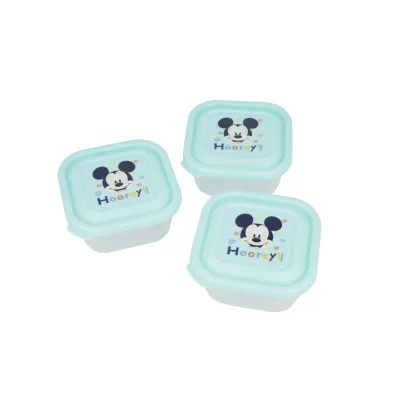 Plastová dóza / krabička na jedlo MICKEY MOUSE, 3ks, 13006 Plastová dóza / krabička na jedlo MICKEY MOUSE, 3ks, 13006