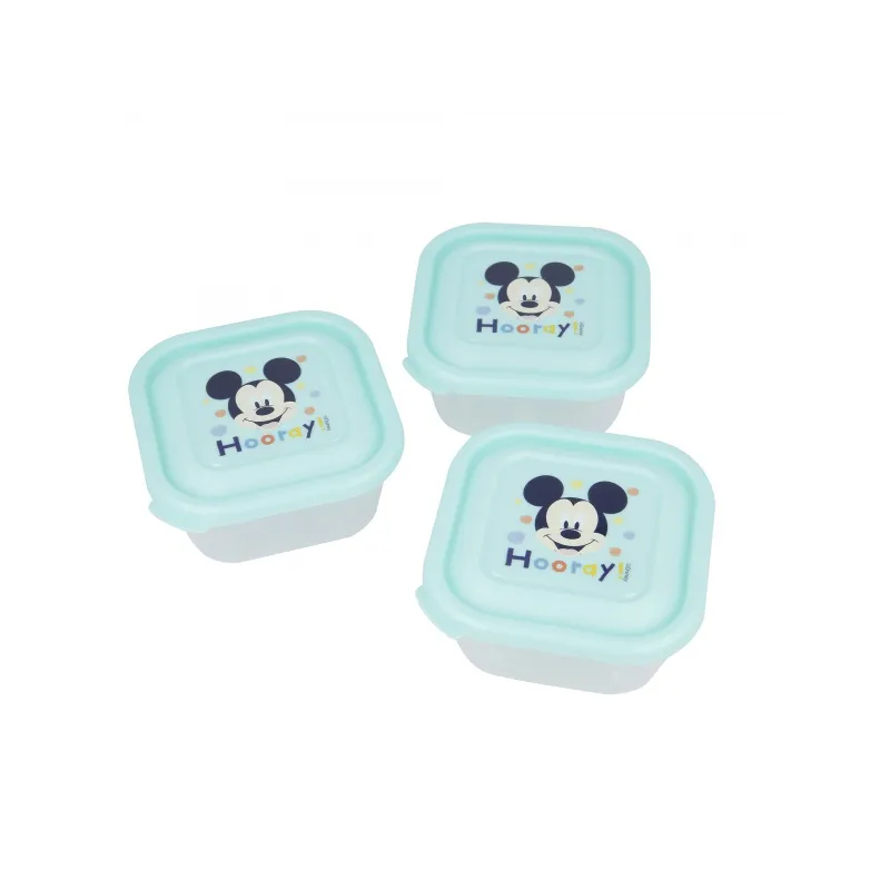 Plastová dóza / krabička na jedlo MICKEY MOUSE, 3ks, 13006 Plastová dóza / krabička na jedlo MICKEY MOUSE, 3ks, 13006