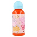 Hliníková fľaša na pitie PEPPA PIG, 400ml, 41234