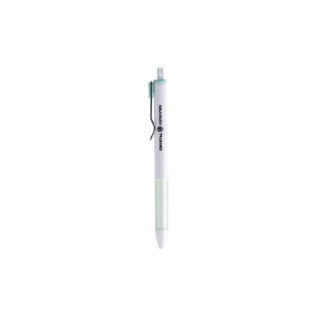 ASTRA CRYSTAL, Kuličkové pero 0,7mm, modré, stojan, mix barev, 201120004