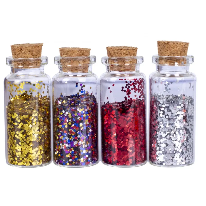 Sypké trblietky / brokát v sklenených dózičkách GLITTERY CARNIVAL, 4 x 5g, 335121005 Sypké trblietky / brokát v sklenených dózičkách GLITTERY CARNIVAL, 4 x 5g, 335121005