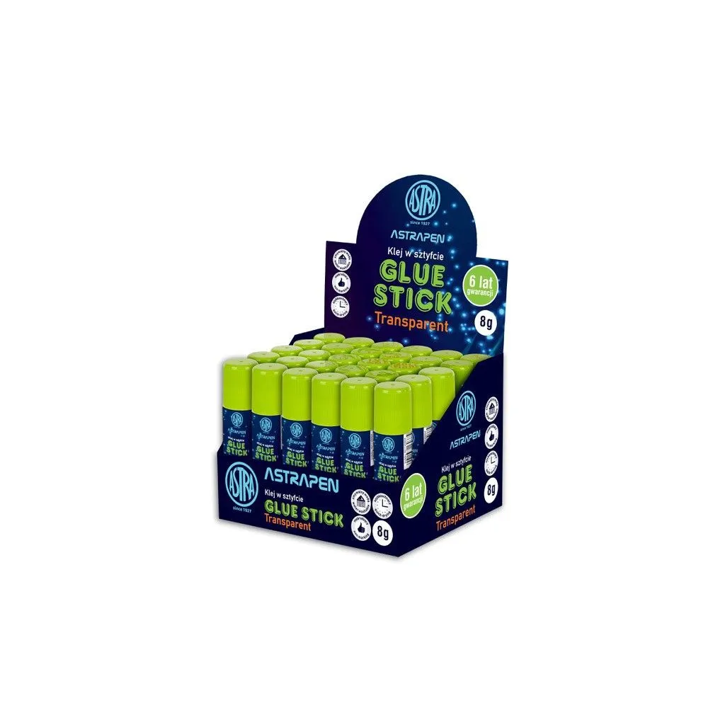 ASTRA Transparent – lepidlo v tyčinke 8g | Netoxické, rýchloschnúce | ZdenkaTri.sk