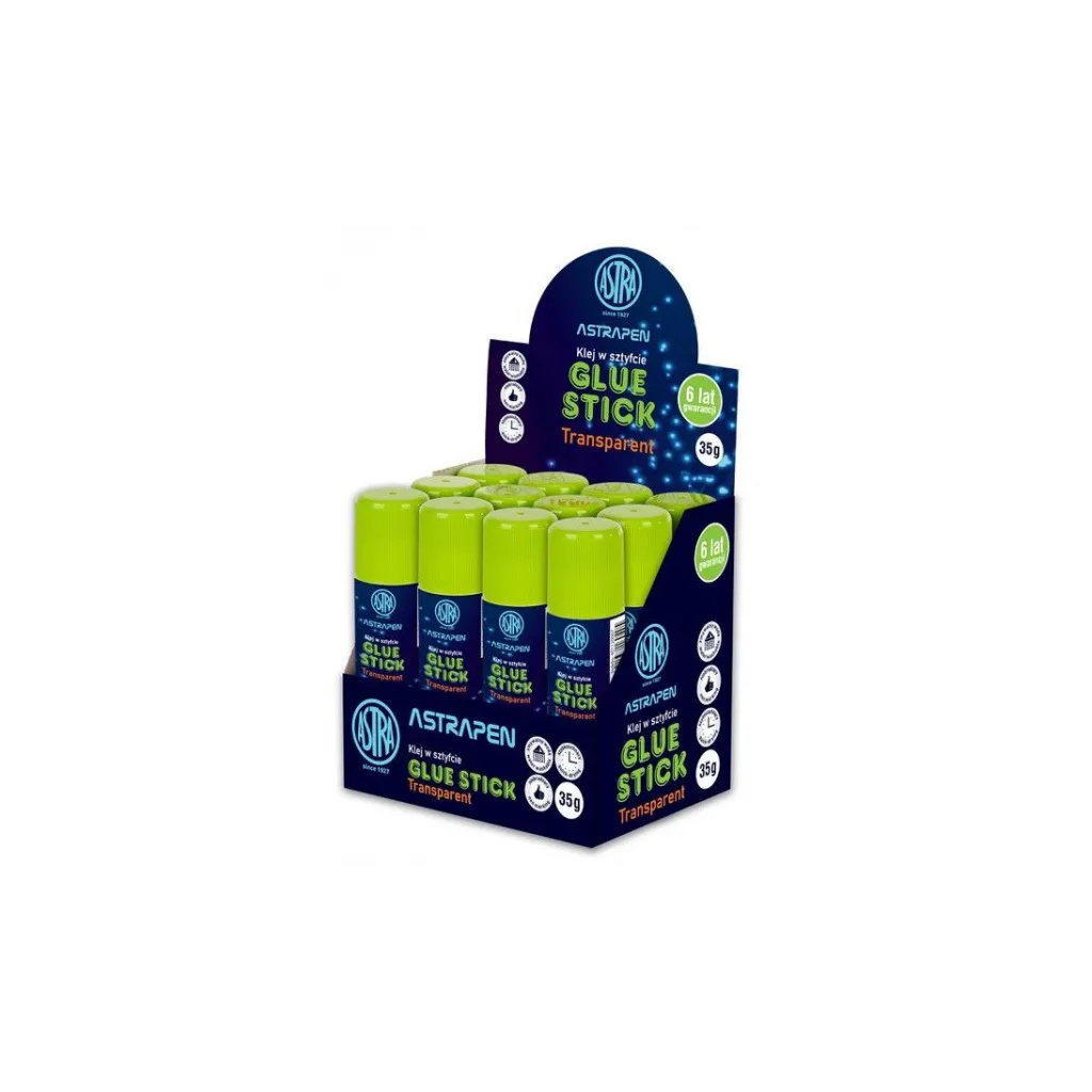 ASTRA Transparent, Lepicí tyčinka 35g, 401120007