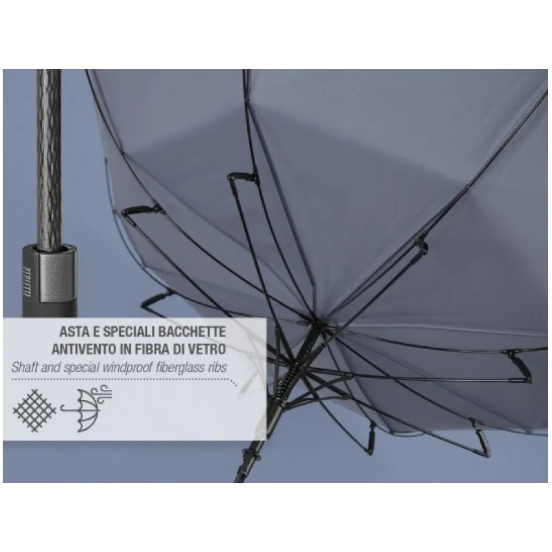 PERLETTI Unisex automatický dáždnik XL, TECHNOLOGY, mix farieb, 21709