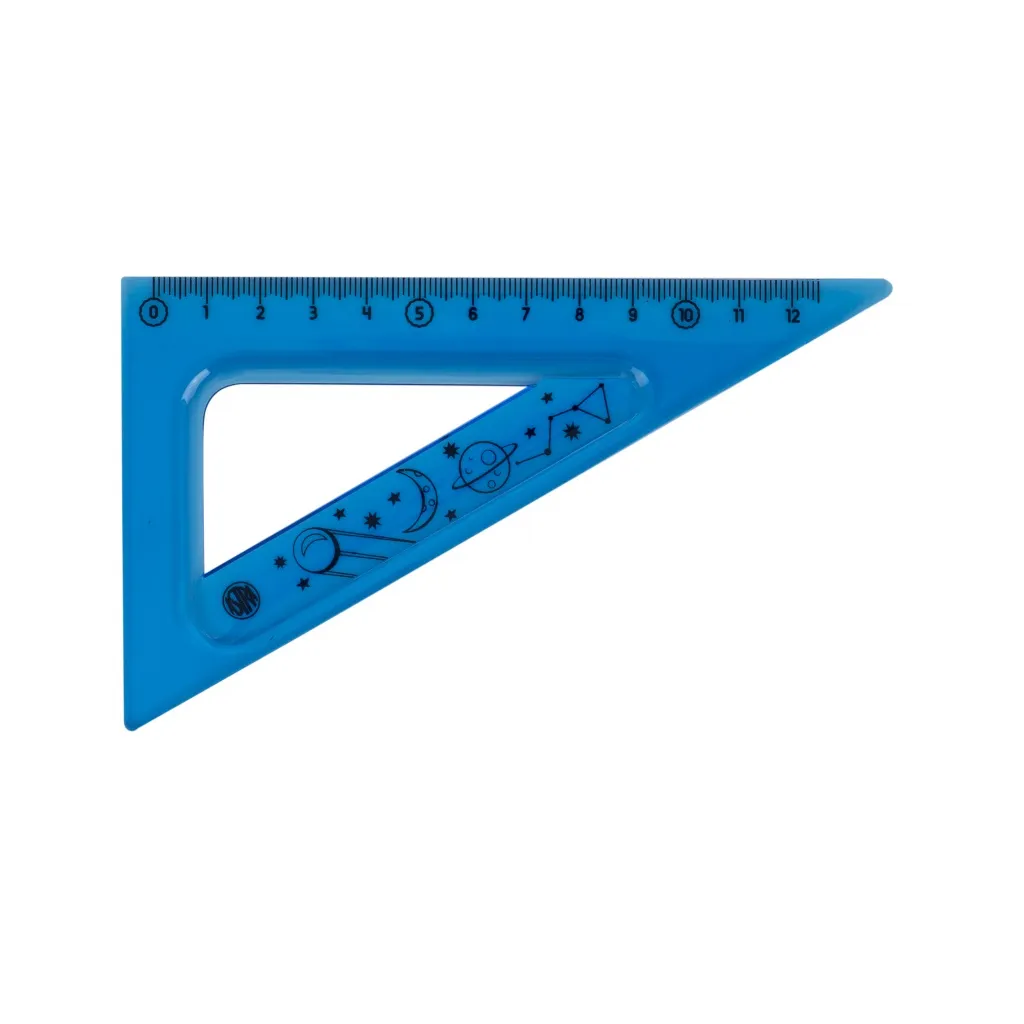 ASTRA FLEXI Geometrická sada (uhlomer, trojuholník, rovné pravítko), mix farieb, 424120001