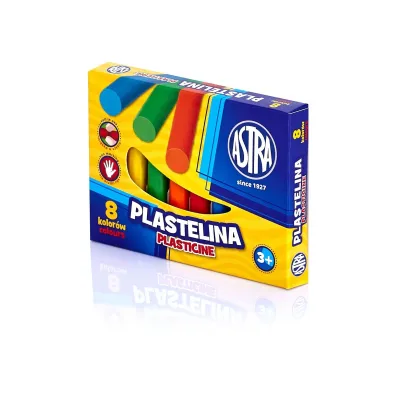 ASTRA Plastelína základná 8 farieb, 83814902 ASTRA Plastelína základná 8 farieb, 83814902