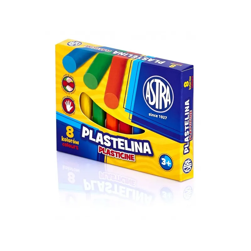 ASTRA Plastelína základná 8 farieb, 83814902 ASTRA Plastelína základná 8 farieb, 83814902