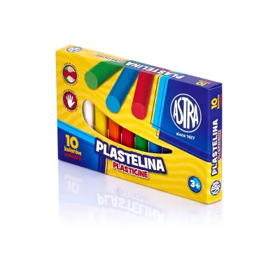 ASTRA Plastelína základná 10 farieb, 83812902 ASTRA Plastelína základná 10 farieb, 83812902