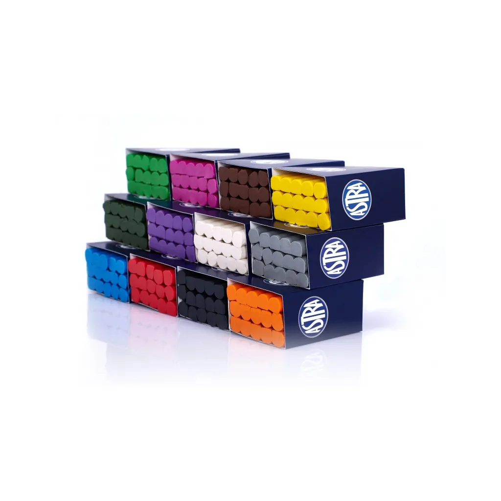 ASTRA Plastelína pre školy 12 farieb 2,5 kg