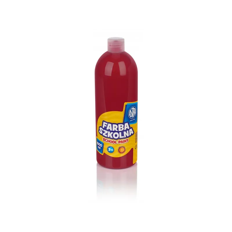 ASTRA Temperová farba posterová 1000ml Červená Tmavá, 301217044 ASTRA Temperová farba posterová 1000ml Červená Tmavá, 301217044