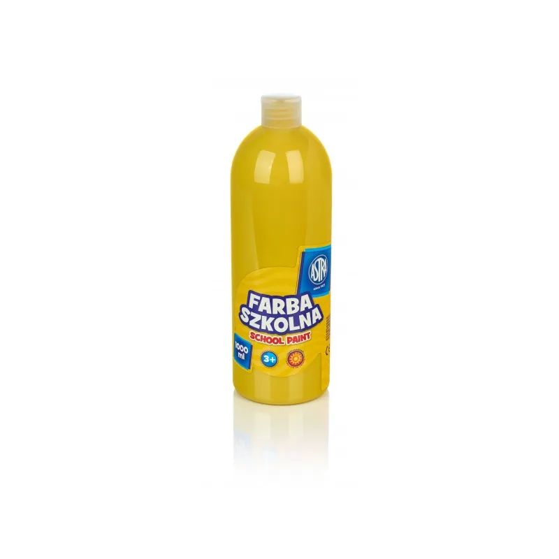 ASTRA Temperová farba posterová 1000ml Žltá, 301217053 ASTRA Temperová farba posterová 1000ml Žltá, 301217053
