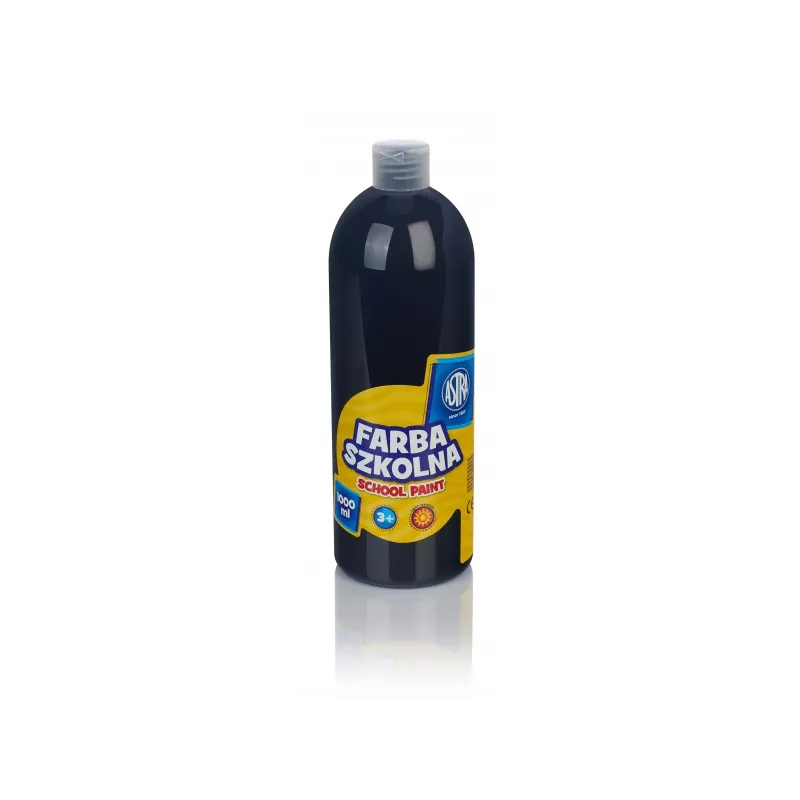 ASTRA Temperová farba posterová 1000ml Čierna, 301217055 ASTRA Temperová farba posterová 1000ml Čierna, 301217055