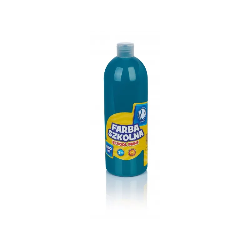ASTRA Temperová farba posterová 1000ml Tyrkysová, 301217064 ASTRA Temperová farba posterová 1000ml Tyrkysová, 301217064