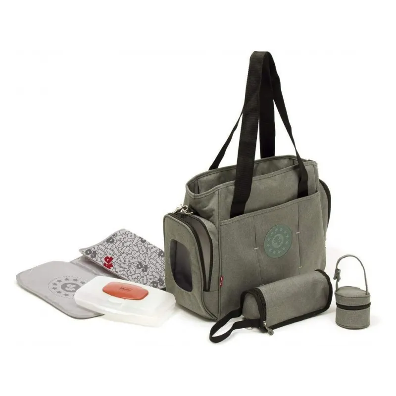 FISHER-PRICE Přebalovací taška s podložkou GREY, FP10017 FISHER-PRICE Přebalovací taška s podložkou GREY, FP10017
