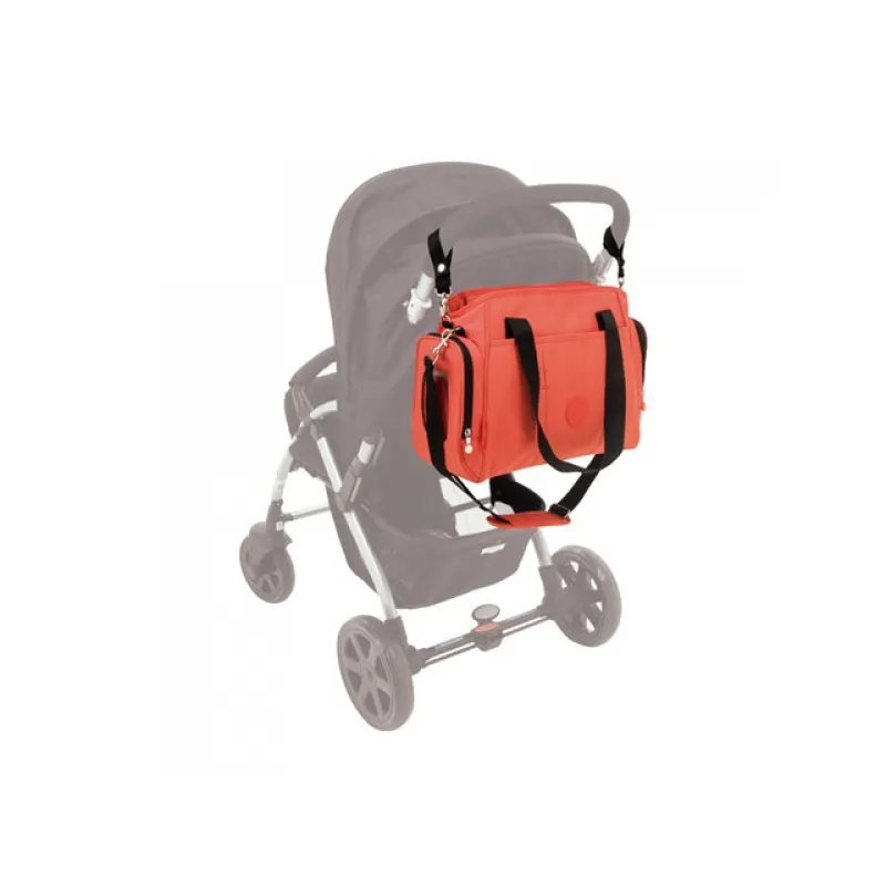 FISHER-PRICE Přebalovací taška s podložkou RED, FP10025 FISHER-PRICE Přebalovací taška s podložkou RED, FP10025