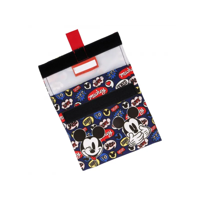 Textilné desiatové vrecúško MICKEY MOUSE Snack, 41005 Textilné desiatové vrecúško MICKEY MOUSE Snack, 41005