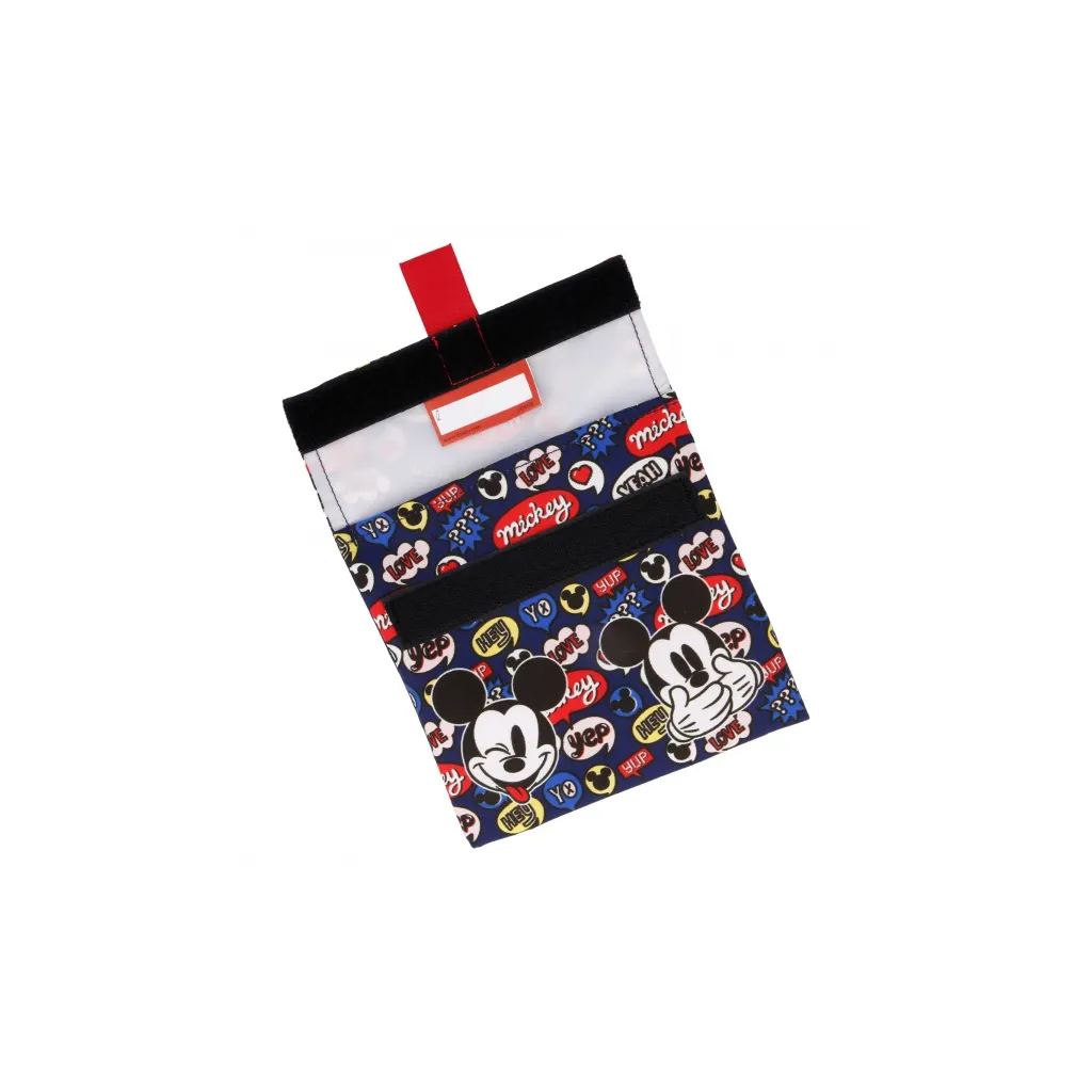 Textilné desiatové vrecúško MICKEY MOUSE Snack, 41005