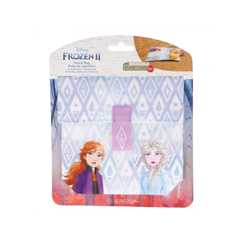 Textilné desiatové vrecúško DISNEY FROZEN Snack, 41105 Textilné desiatové vrecúško DISNEY FROZEN Snack, 41105