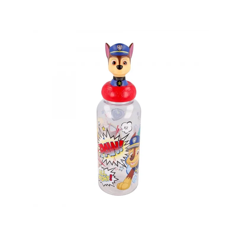 Plastová 3D láhev s figurkou PAW PATROL, 560ml, 10125