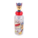 Plastová 3D fľaša s figúrkou PAW PATROL, 560ml, 10125