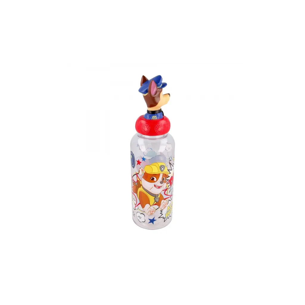Plastová 3D fľaša s figúrkou PAW PATROL, 560ml, 10125