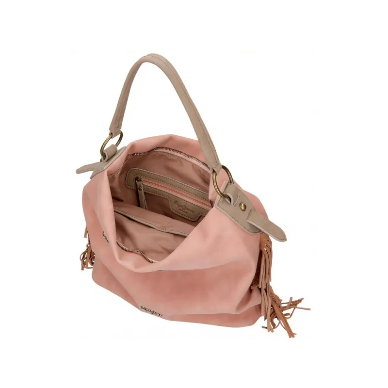 Dámská kabelka PEPE JEANS FRINGE Pink/Růžová, 7767663 Dámská kabelka PEPE JEANS FRINGE Pink/Růžová, 7767663