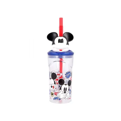 Plastová 3D sklenička s figurkou MICKEY MOUSE, 360ml, 50166 Plastová 3D sklenička s figurkou MICKEY MOUSE, 360ml, 50166