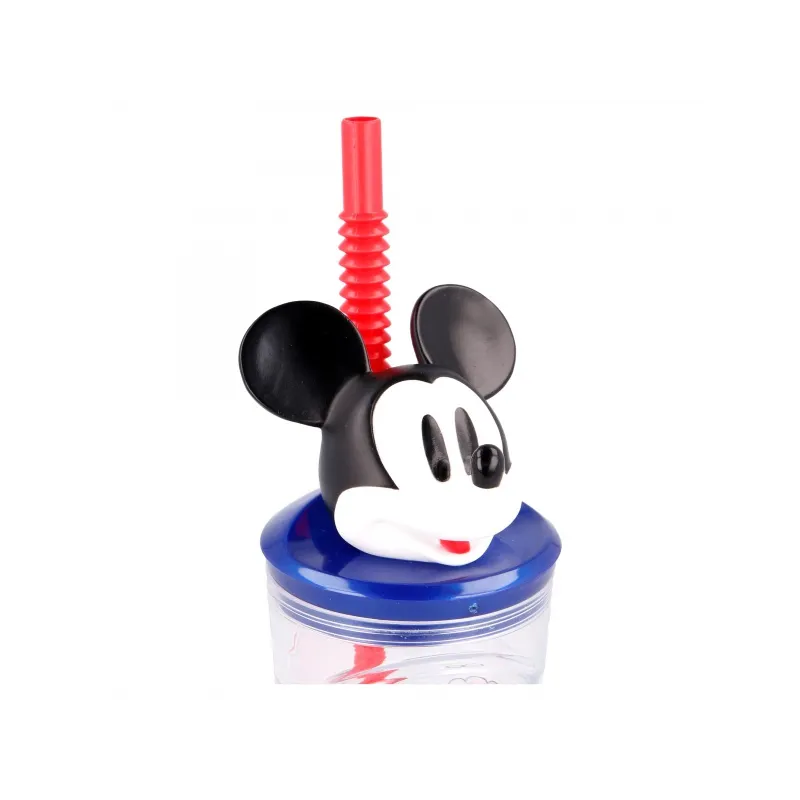 Plastový 3D pohár s figúrkou MICKEY MOUSE, 360ml, 50166