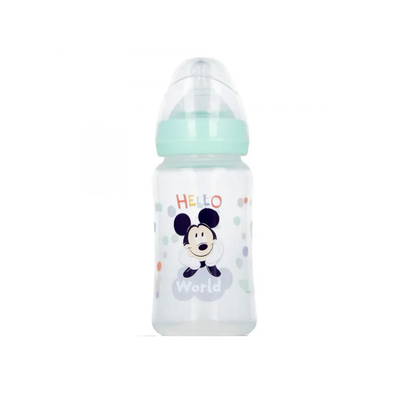 Dojčenská fľaša MICKEY MOUSE, 0+, 360ml, 13003